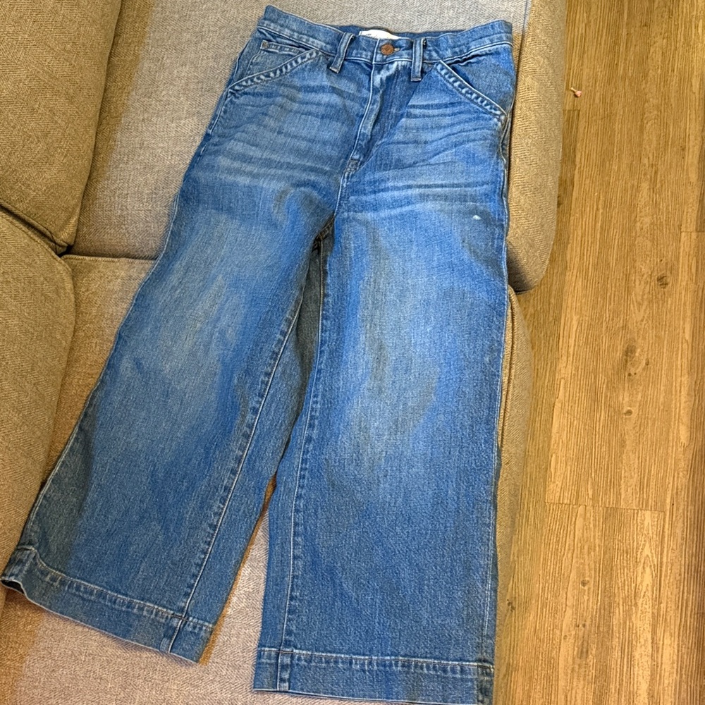 Madewell Relaxed Fit Blue Jeans